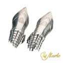 Medieval Gauntlets Engraved