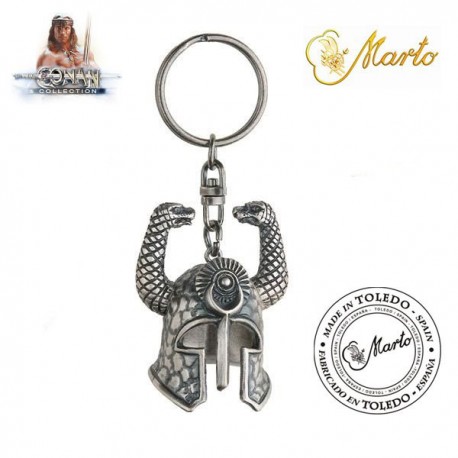 Conan: Serpent Helmet Keyring