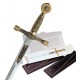 Damascene Excalibur Sword Letter Opener